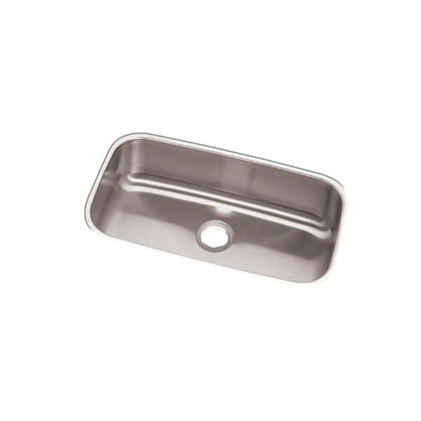 Dayton Stainless Steel 30-1/2" x 18-1/4" x 8" Single Bowl Undermount Sink