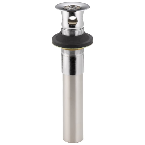 Delta Grid Strainer with Overflow Vessel Bathroom Chrome