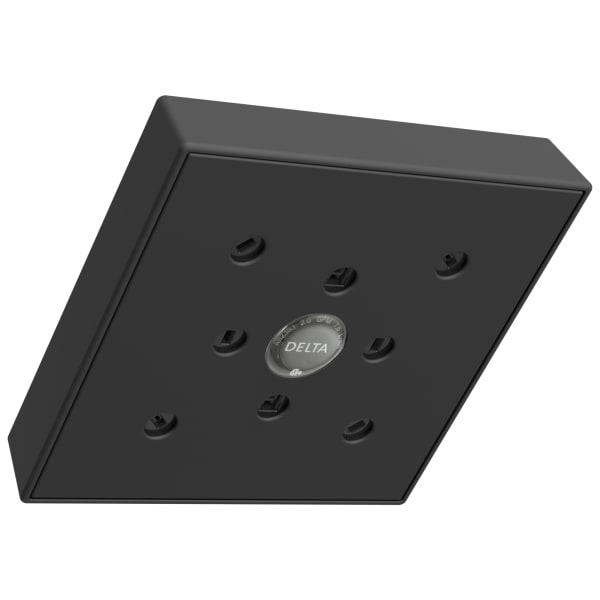Delta Universal H2OKinetic® Single-Setting Raincan Shower Head Matte Black