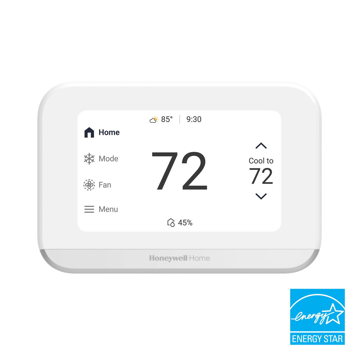 Honeywell Home THX1000W1/U ElitePRO S1000 Thermostat, 4.3 in, White