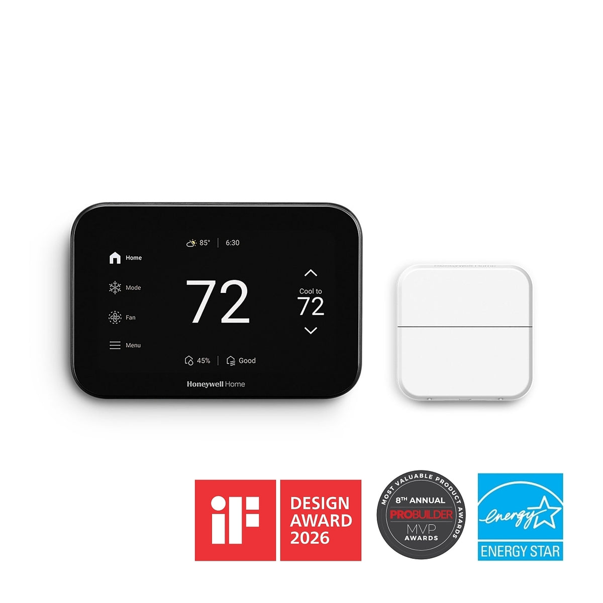 Honeywell Home YTHX1200B6/U ElitePRO 1200 Thermostat IAS Kit, Black