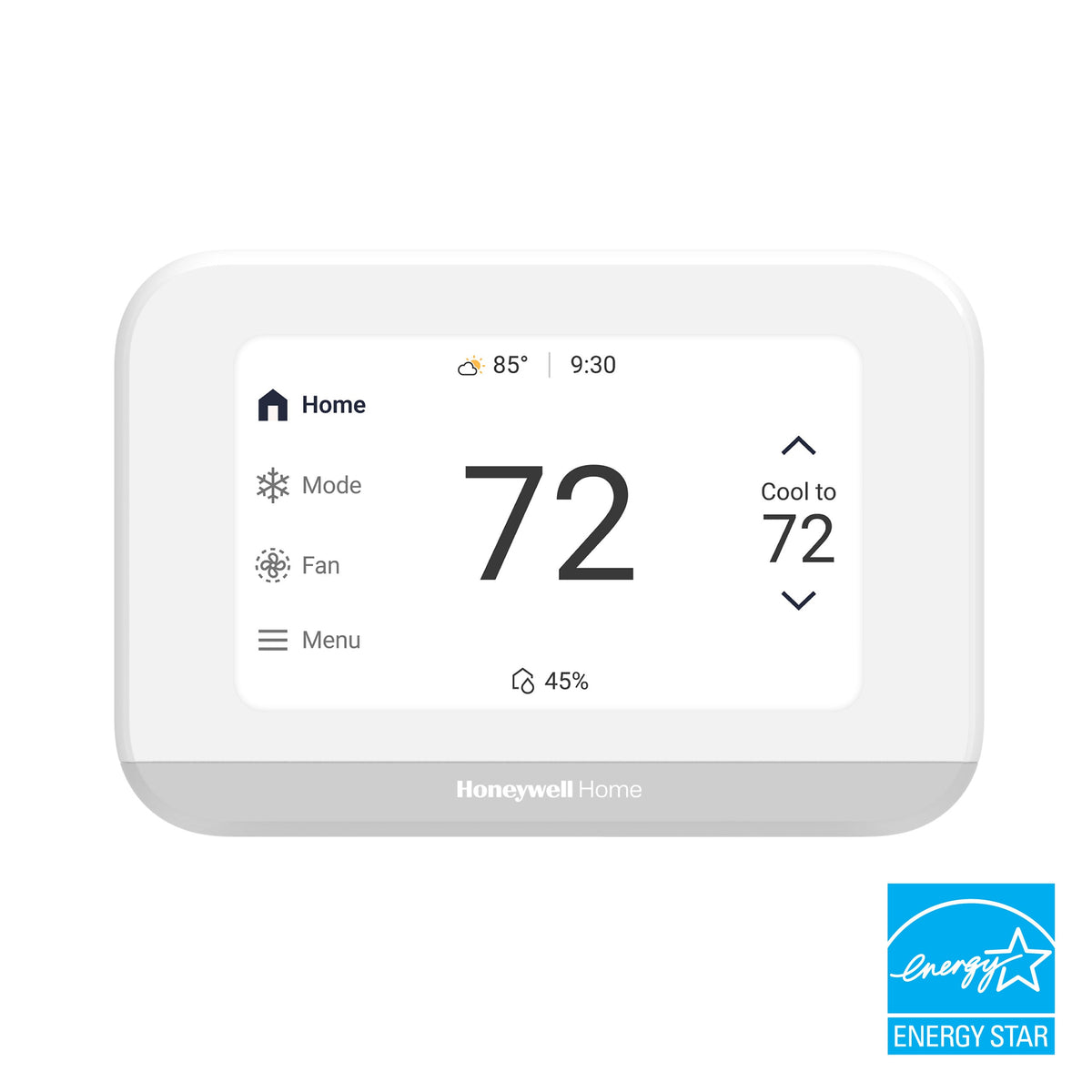 Honeywell Home THX900W1/U ElitePRO S900 Thermostat, 4.3 in, White