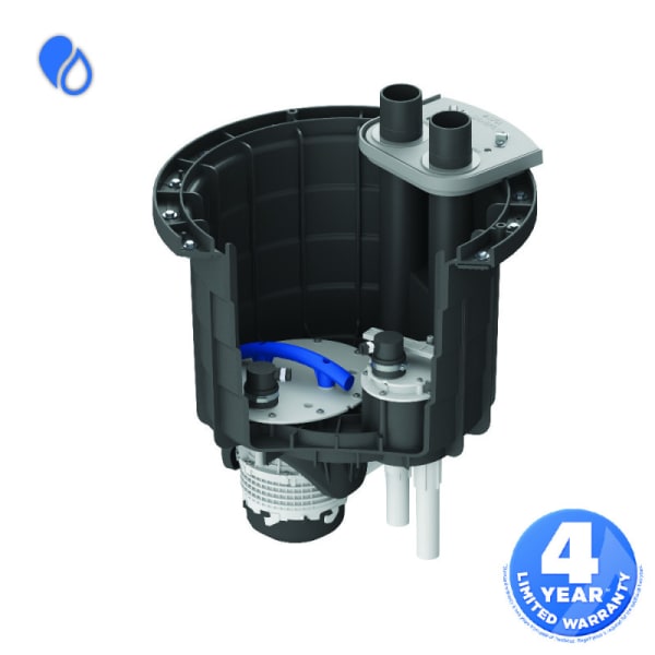 The Sanipit 24 GR is the ideal Retrofit 1HP Grinder Pump! Easily upgrade Your Sewage ejector pump.