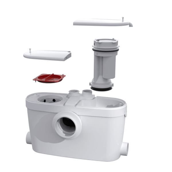 Saniaccess 3 Full-bathroom Macerating Pump - Install with any Saniflo bowls & Tank.
