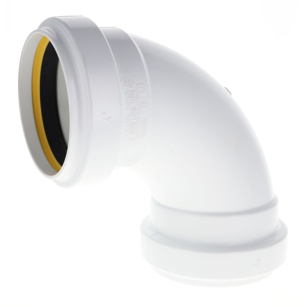 6" 1/4 Bend - 90° - Elbow (Long Sweep) - Gasketed, Sewer & Drain Fitting