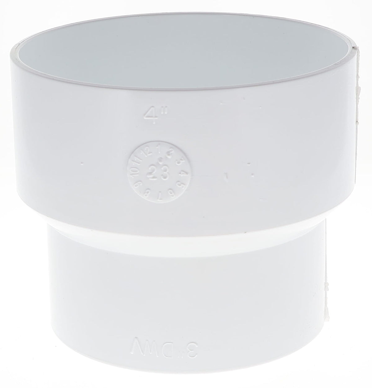 Pacific 75 4" x 3" Sewer Hub x DWV Hub P655