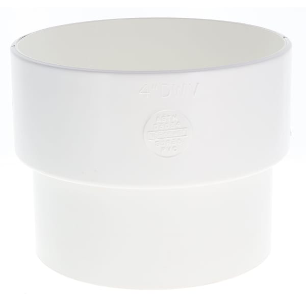 4" DWV Spigot x 4" Sewer Hub P1208