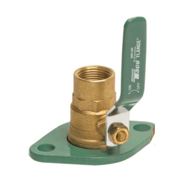 Freedom Flange Set - Brass Shut-off, Swivel w/Lever Handle, 3/4" NPT, 2 bolt. Low-Lead Compliant, IAPMO Certified to NSF-372; Fits - All "00e" & "00" (not 0012), 110-113, 2400-10/20/45/50, VT2218, VR1816, and VR3452