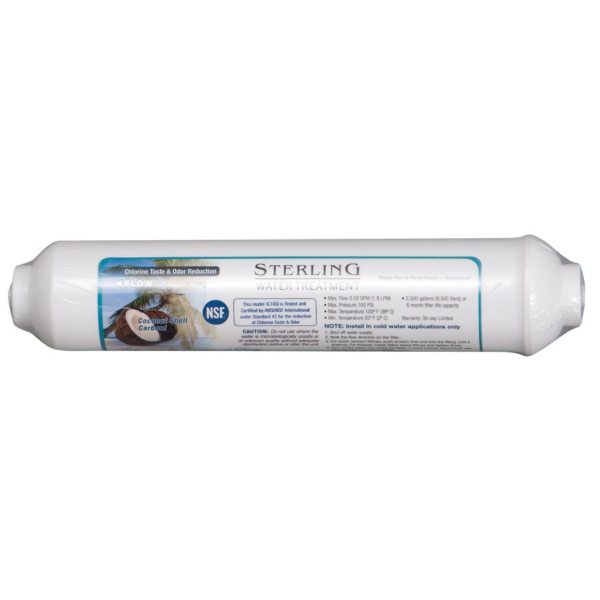 1/4" x 10" - 5 Micron - FIP Inline Carbon Filter