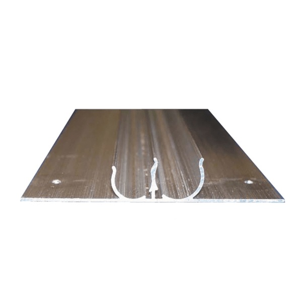 48 x 3.75 - DuoTrack Extruded Aluminum Heat Transfer Plates for 3/8 or 1/2 PEX
