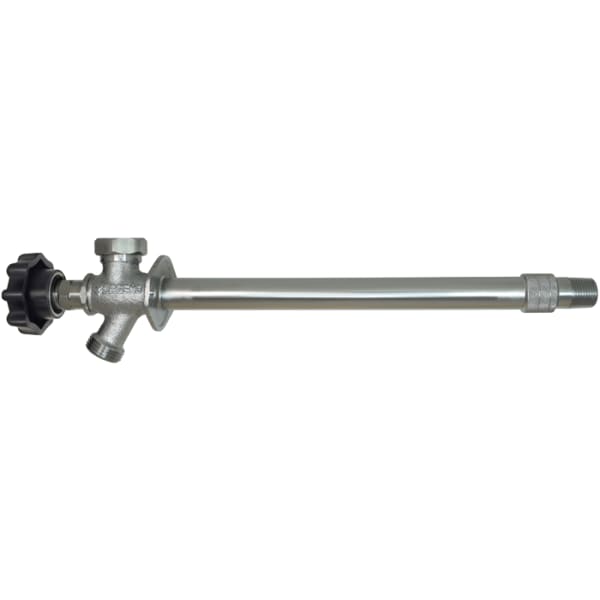 3/4" x 8" - MIP/FIP x MGHT, Forged Brass 1/4-Turn Frostfree Sillcock with Softouch Handle & Integrated Anti-Siphon Vacuum Breaker