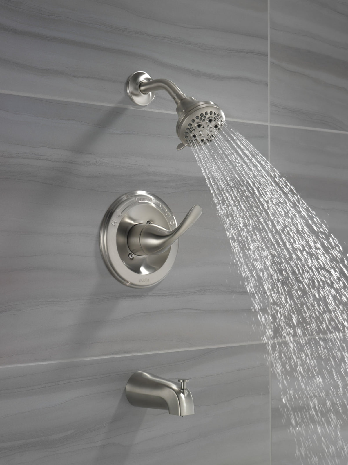 Delta Classic Monitor® 13 Series Tub & Shower Trim Stainless