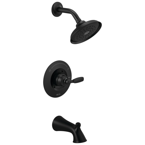 Delta Woodhurst™ Tub & Shower Trim Matte Black