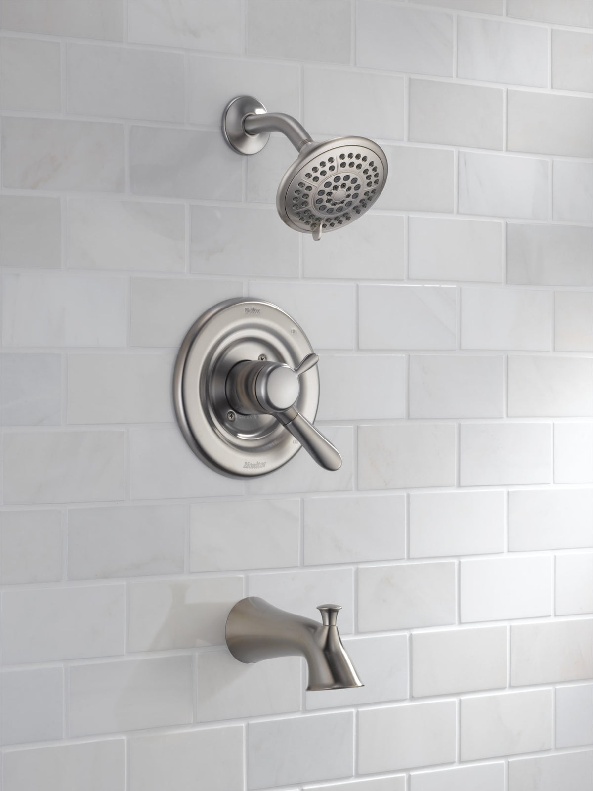 Delta Lahara® Monitor® 17 Series Tub & Shower Trim Stainless