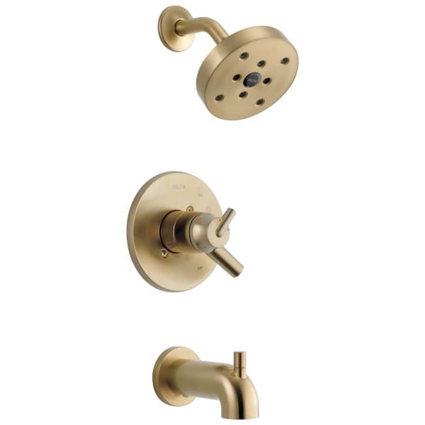 Delta Trinsic® Monitor® 17 Series H2OKinetic® Tub & Shower Trim Champagne Bronze