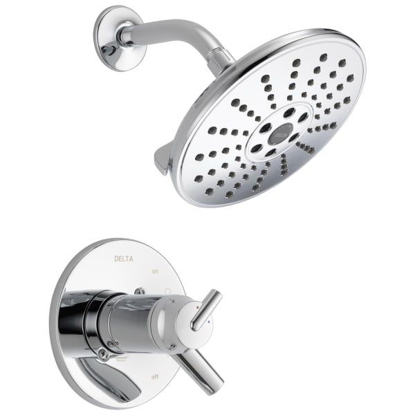 Delta Trinsic® TempAssure® 17T Series H2OKinetic® Shower Trim Chrome