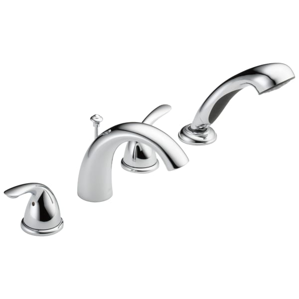 Delta Classic Roman Tub with Handshower Trim Chrome