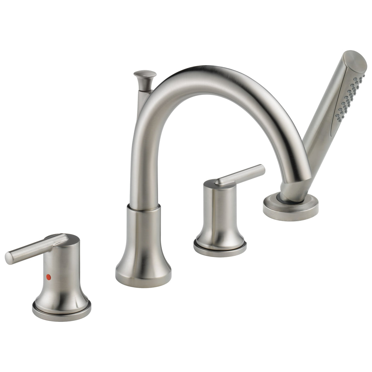 Delta T4759-SS Trinsic® Roman Tub Trim with Hand Shower Stainless