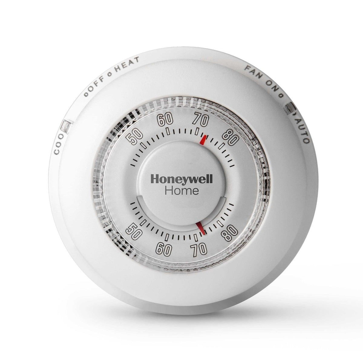 Honeywell Home T87N1018/U T87 1 Heat/1 Cool Thermostat, 5–32°C, Premier White