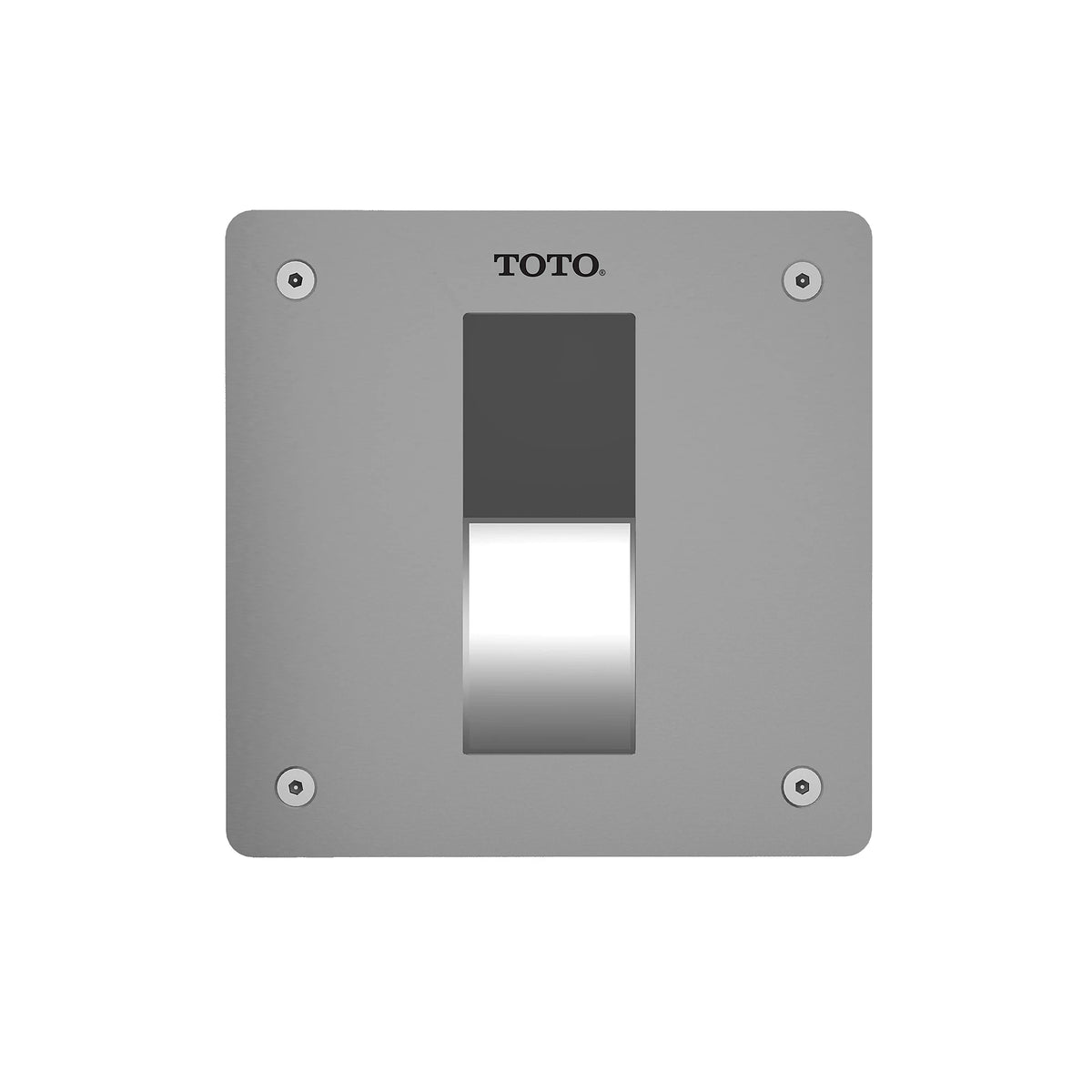 Toto EcoEFV concealed urinal flush valve, 0.125 gpf, stainless cover