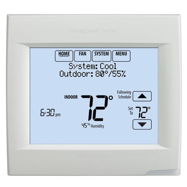 Wi-Fi VisionPRO® 8000 for residential or commercial use. Stages up to Up to 3 Heat / 2 Cool.