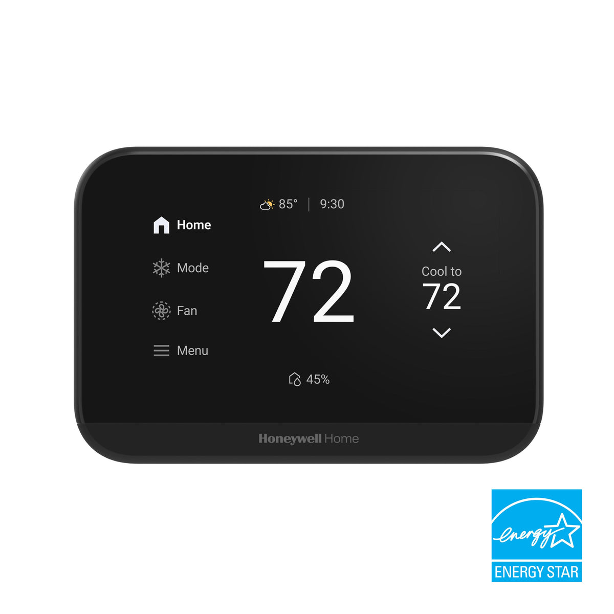 Honeywell Home THX900B2/U ElitePRO S900 Thermostat, 4.3 in, Black