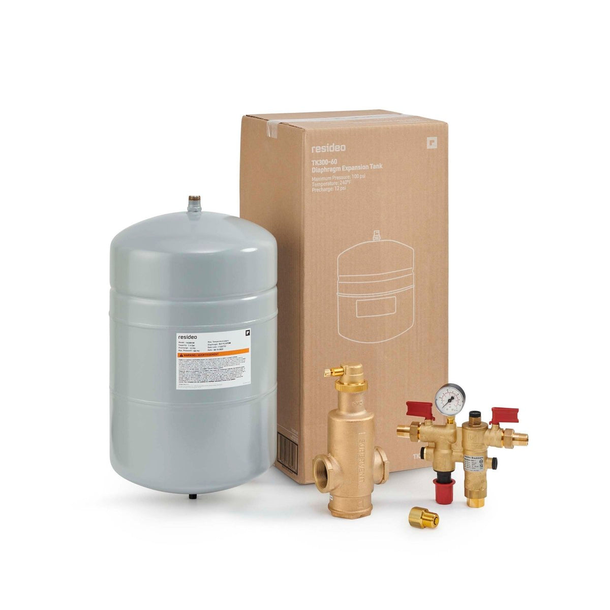 Resideo TK60PV150NK/U Boiler Trim Kit with TK300-60, PV150, SCV and NK300S