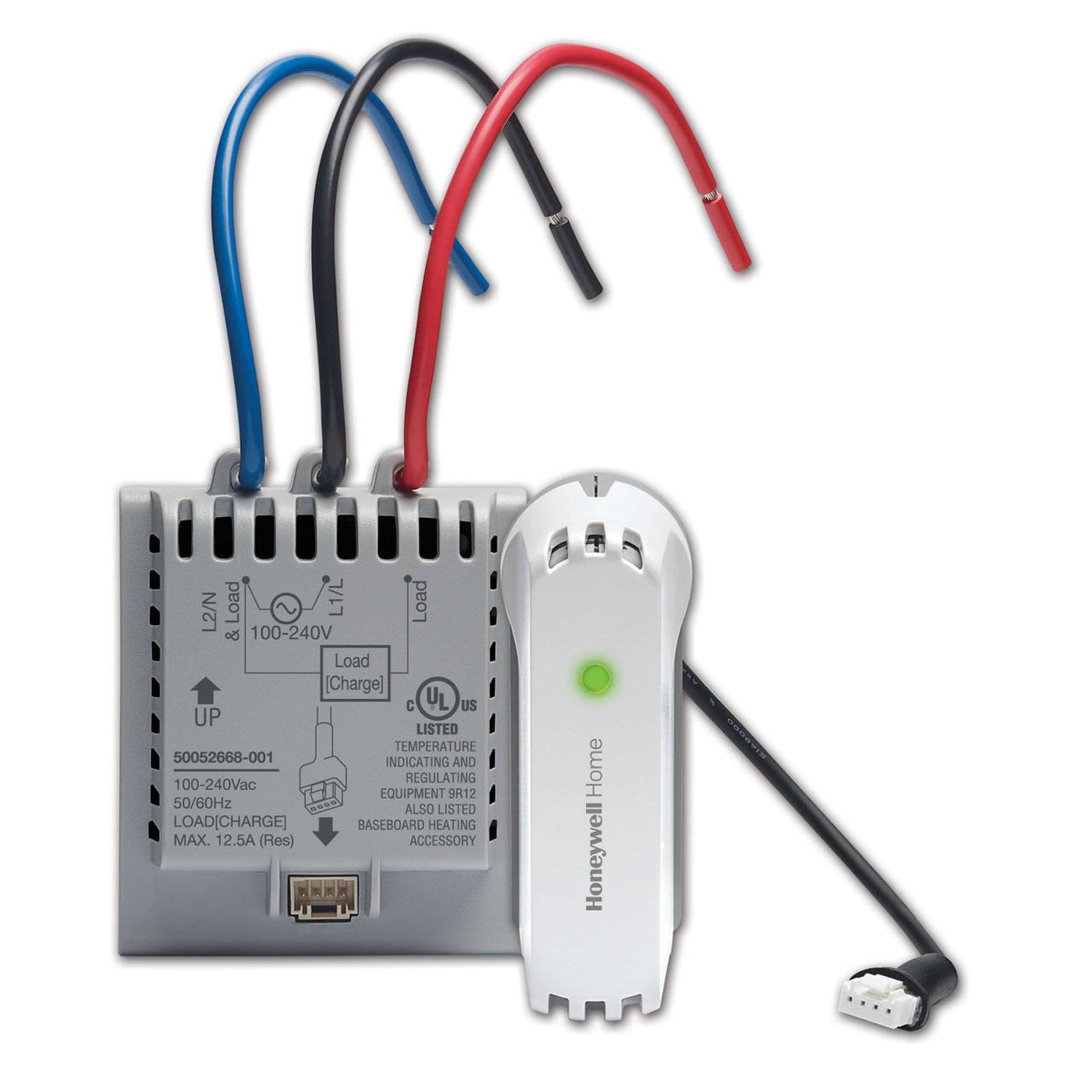 Honeywell Home TLM1110R1000/U Wireless Line Voltage Equipment Interface Module, RedLINK, 100–240V