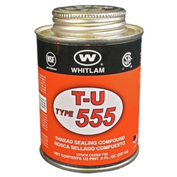 T-U TYPE 555 Thread Sealing Compound - 1/2 Pint