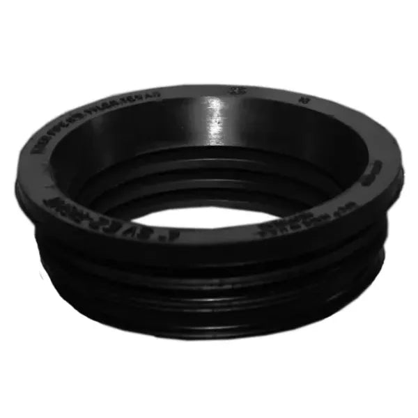 10" Husky 4200 Series Super-Duty stainless steel coupling for joining No-Hub cast iron soil pipe to plastic