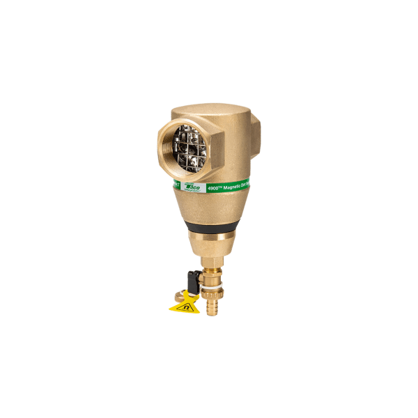MAGNETIC DIRT SEPARATOR (4900 series) - 3/4" Sweat, Bronze Body