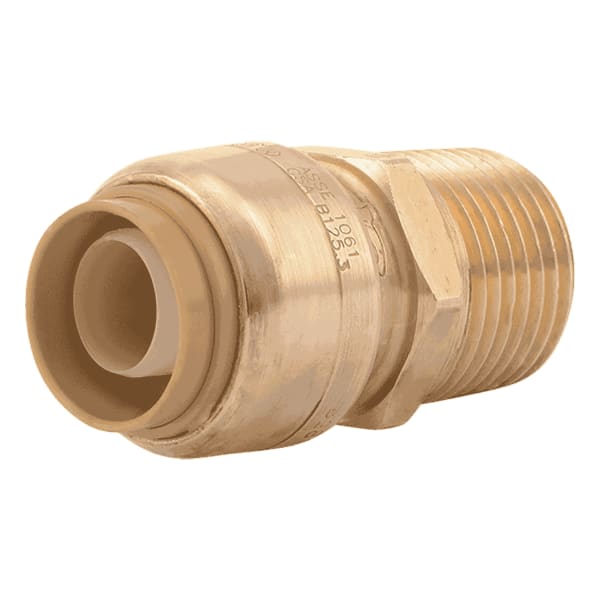 1/2 In. x 1/2 In. MNPT Connector Lead Free