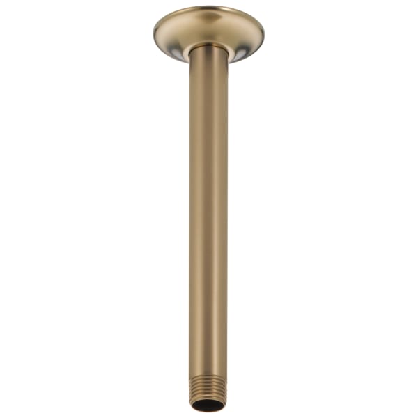 Delta Universal Ceiling Mount Shower Arm & Flange Champagne Bronze