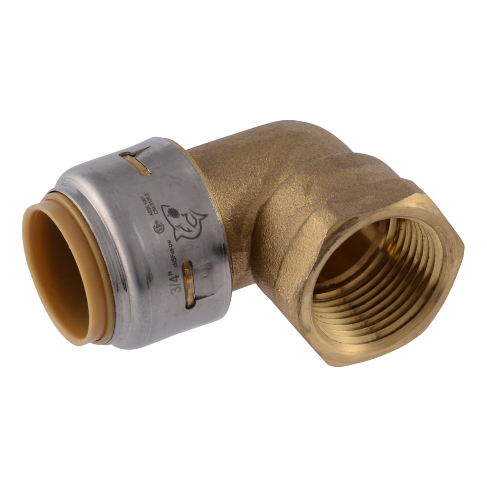 SharkBite UR314 3/4" Max Female Adapter Elbow (FIP x PTC)