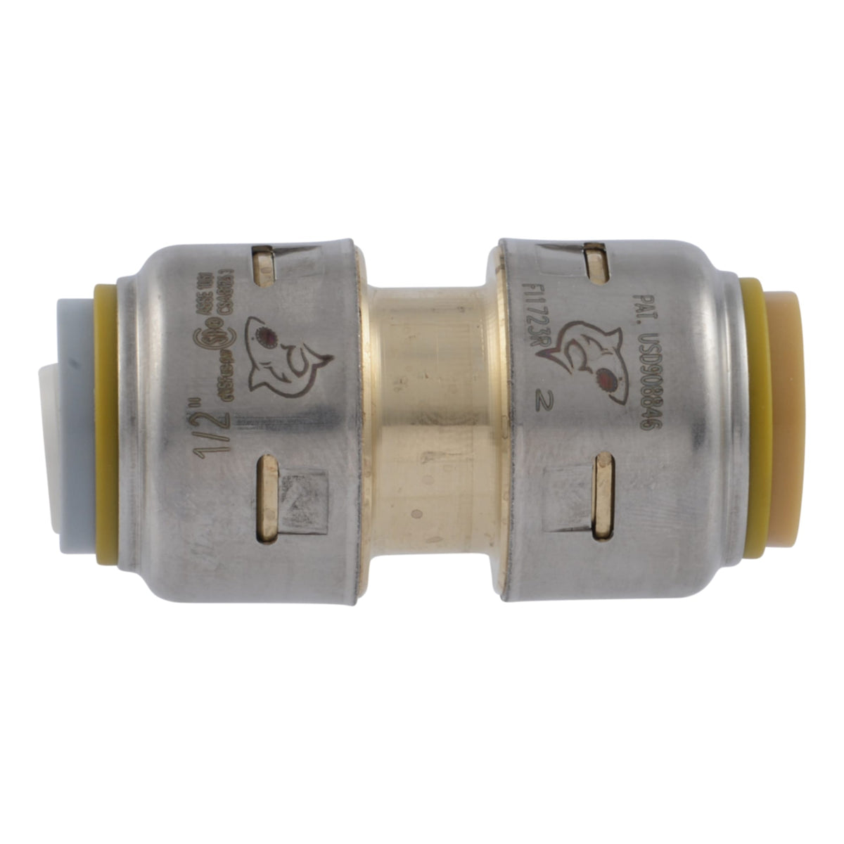 1/2" PB x 1/2" CTS SharkBite Max Transition Coupling