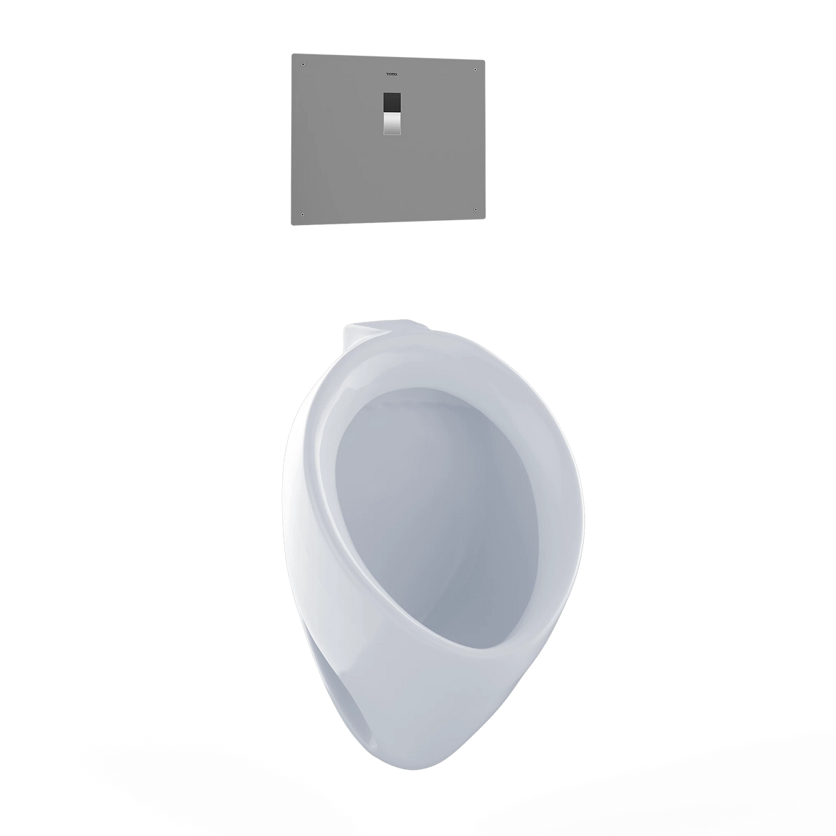 Toto UT104EV commercial washout urinal, back spud, Cotton White