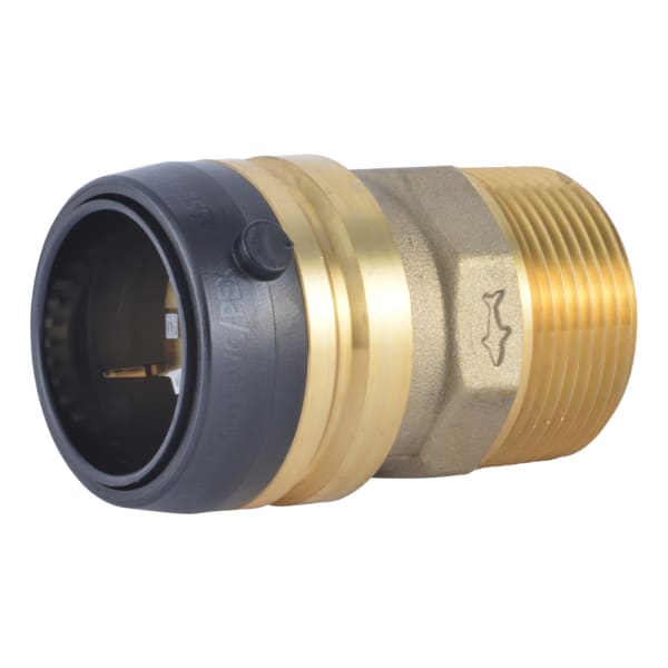 1-1/4'' SharkBite Male Adapter - (MIP x PTC)