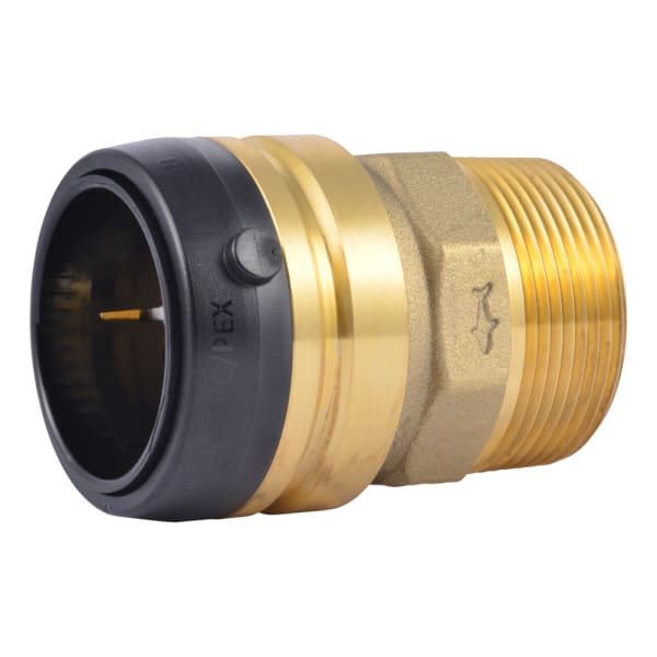 1-1/2'' SharkBite Male Adapter - (MIP x PTC)