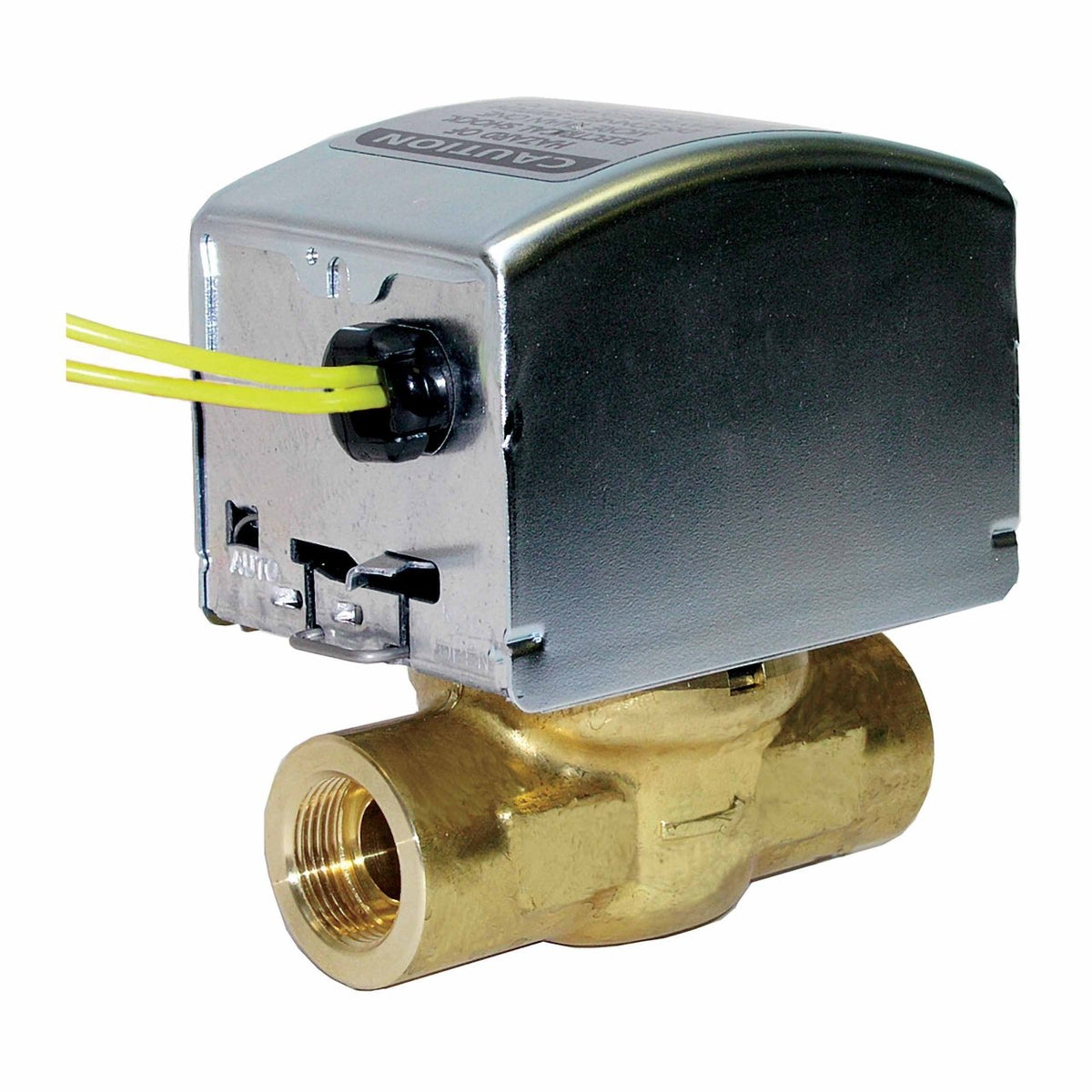 Honeywell Home V8043G5125/U Zone Valve, 1/2 in Inverted Flare, 3.5 Cv, 24 VAC, End Switch, 300 psi Static