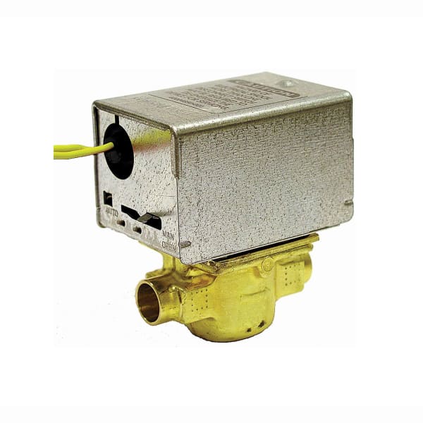 24 Vac 1/2 in Sweat N.C. Zone Valve with 18 in lead wires