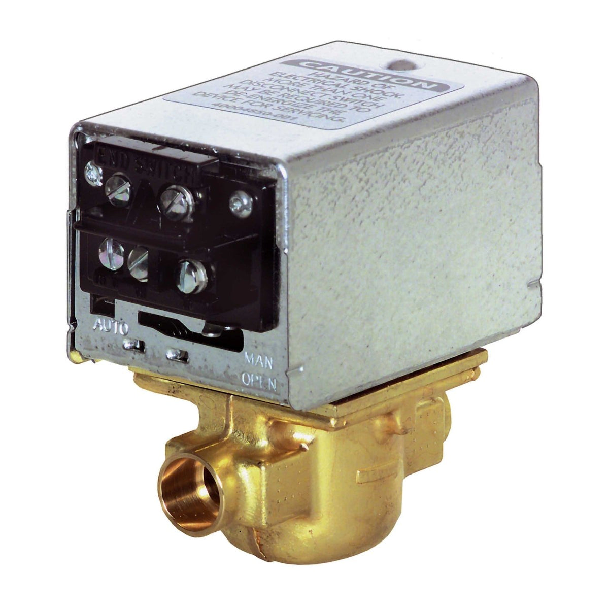Honeywell Home V8043F1028/U Zone Valve, 1/2 in Sweat, 3.5 Cv, 24 VAC, Screw Terminal