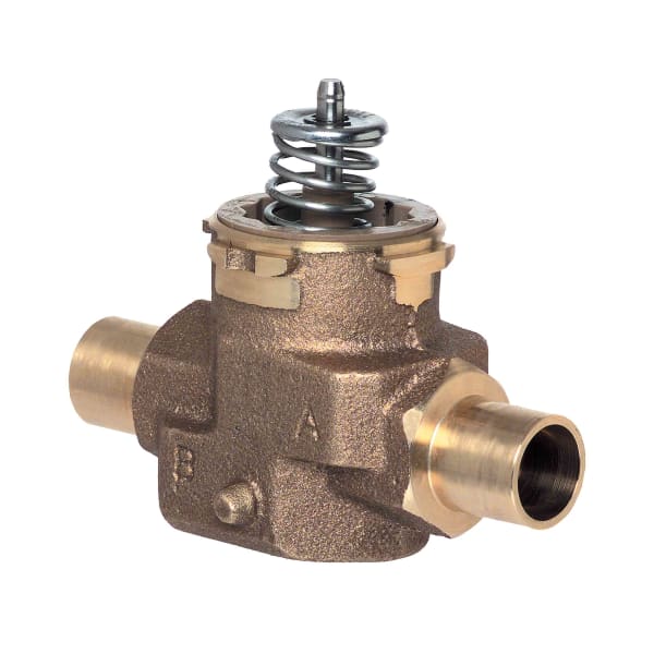 2-way 1/2 in Sweat VC Valve Assembly 3.5 Cv and linear flow