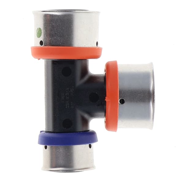 1" x 3/4" x 1" PEX Reducing Tee (Press) - PureFlow® Press (Composite)