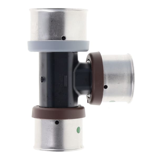 1-1/2" x 1-1/4" x 1-1/4" PEX Reducing Tee (Press) - PureFlow® Press (Composite)
