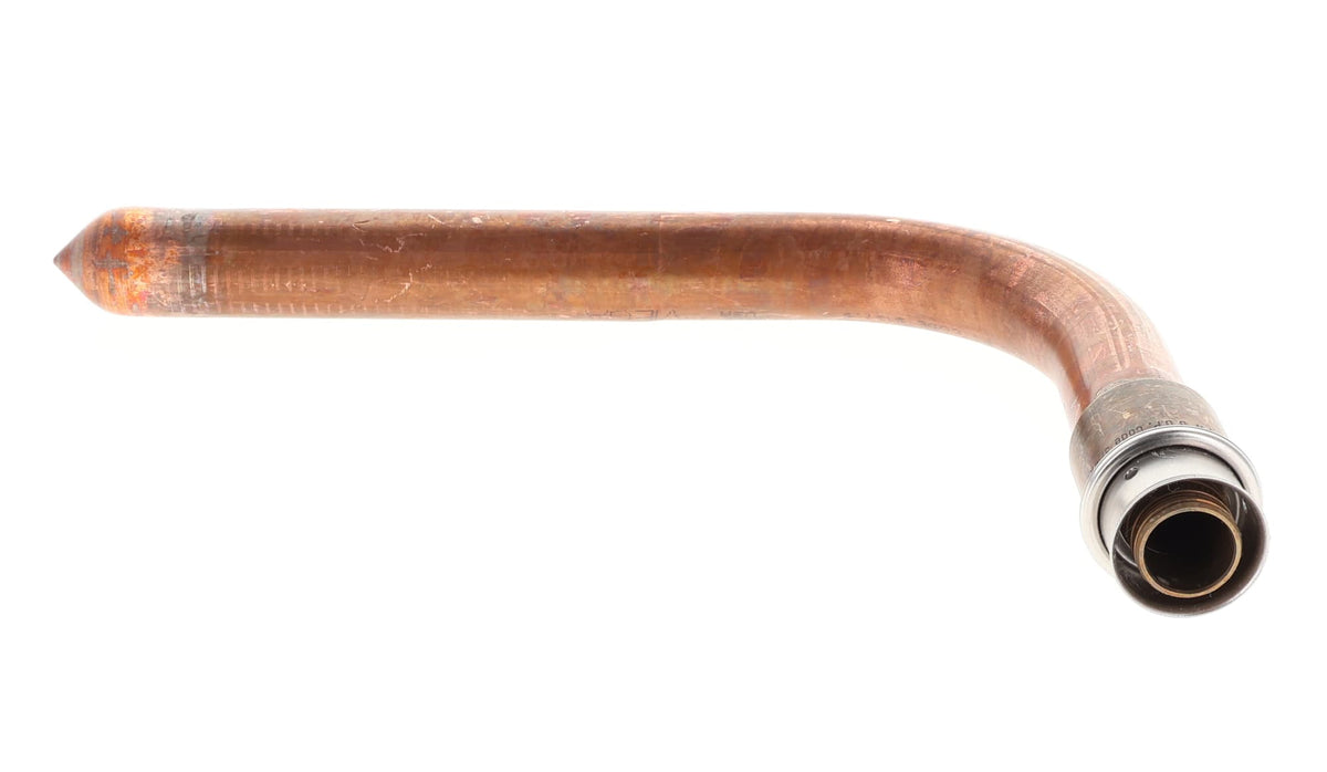 Viega 3/4" x 3/4", Press x FTG, 8" L, Lead-Free, Brazed Copper, Street 90D Stubout