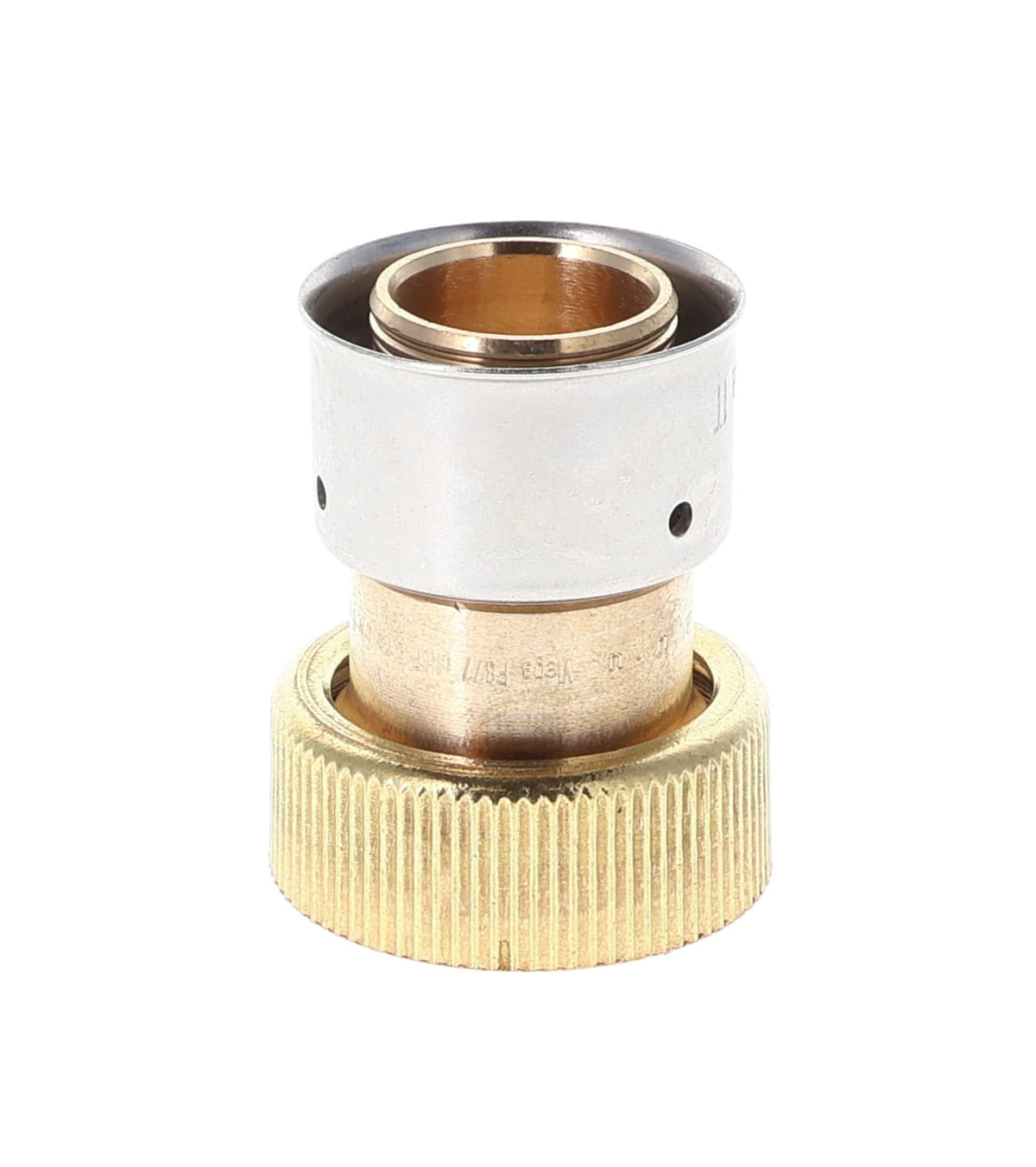 Viega 1" PEX Sweat Adapter (Proflow Press x FTG Sweat) - PureFlow® Press (Brass)