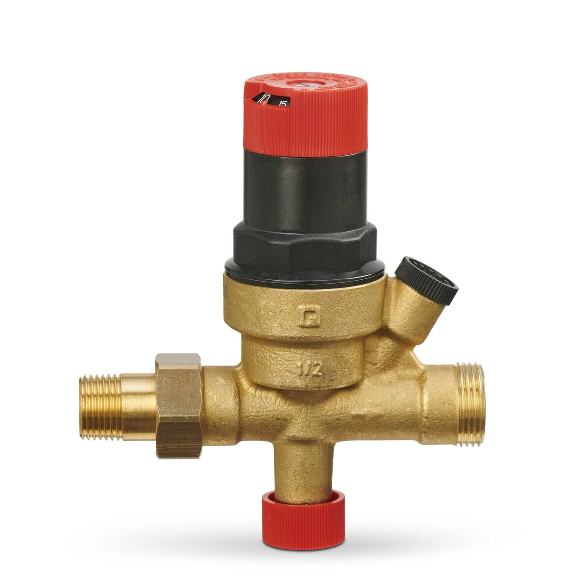 Resideo 1/2 in Union Sweat and NPT Pressure-Reducing Valve (PRV)
