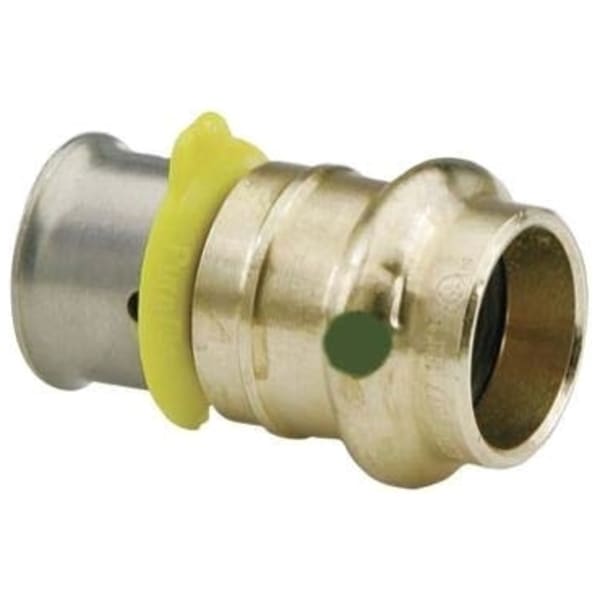1-1/2" x 1" PEX PureFlow Press Press Adapter (Press x ProPress) - PureFlow® Press (Brass)