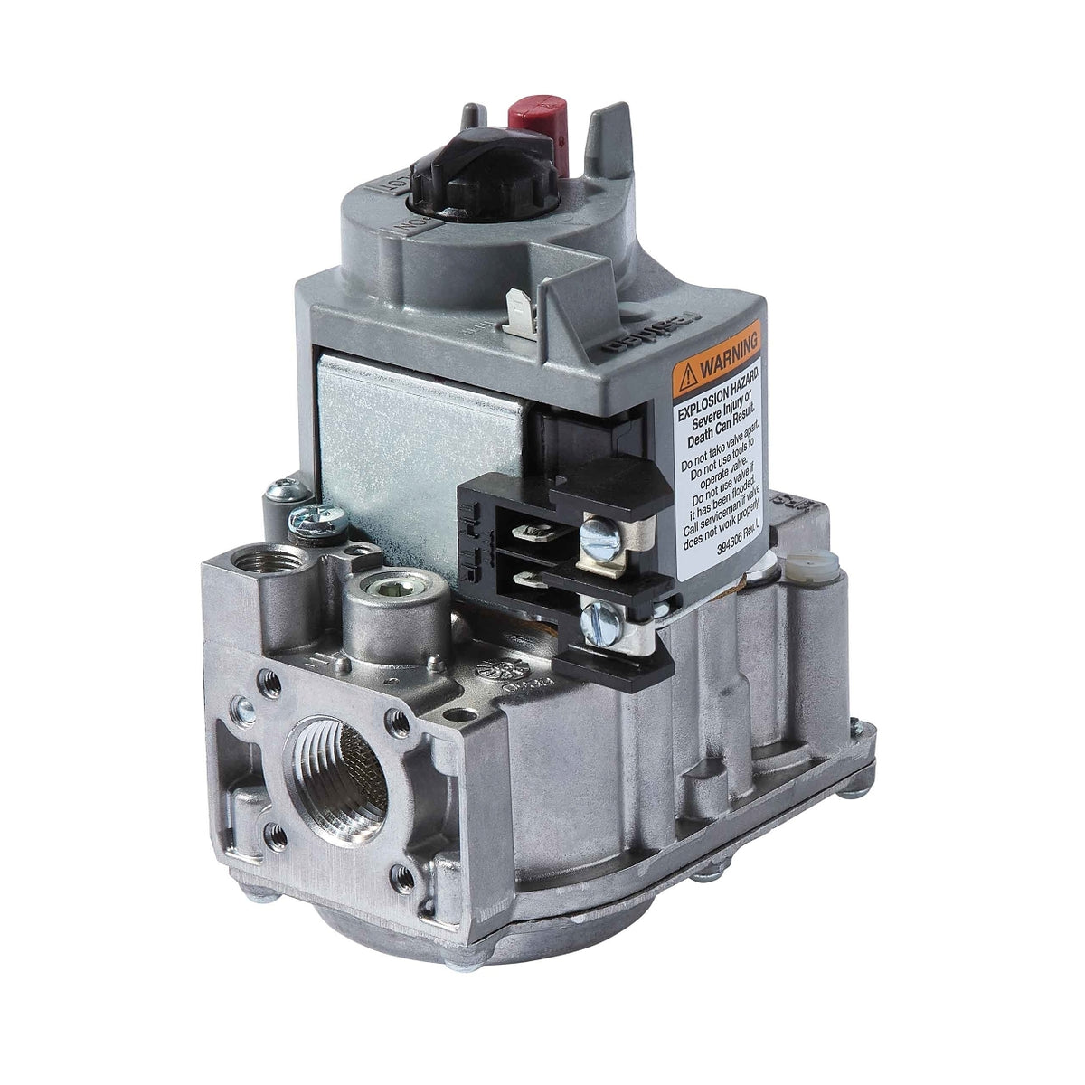 Resideo VR8200A2124/U Standing Pilot Gas Valve, 1/2 in x 1/2 in, Standard Opening, 3.5 in WC