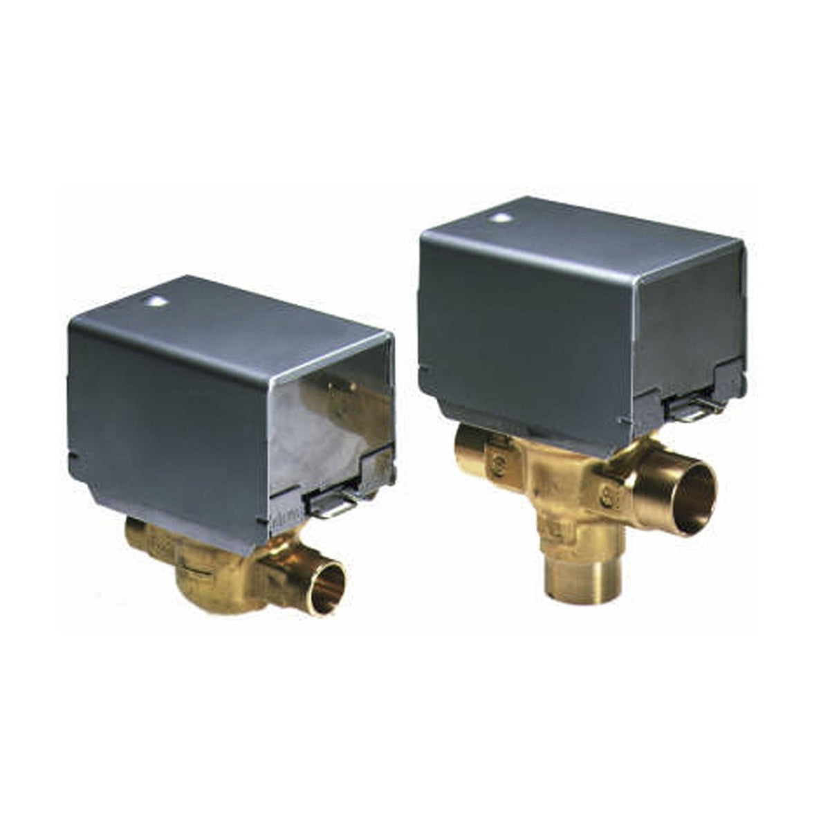 Honeywell Home VU444A1155/U Two-Position Actuator for VU52 N.O. and VU54 Valves, 120 VAC 60 Hz, Nickel-Plated Motor